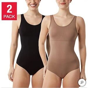 32 Degrees Layer Zero Women's Seamless Nylon Bodysuit